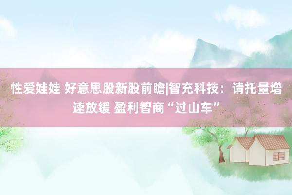 性爱娃娃 好意思股新股前瞻|智充科技：请托量增速放缓 盈利智商“过山车”